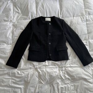 Black Oak+Fort tweed jacket